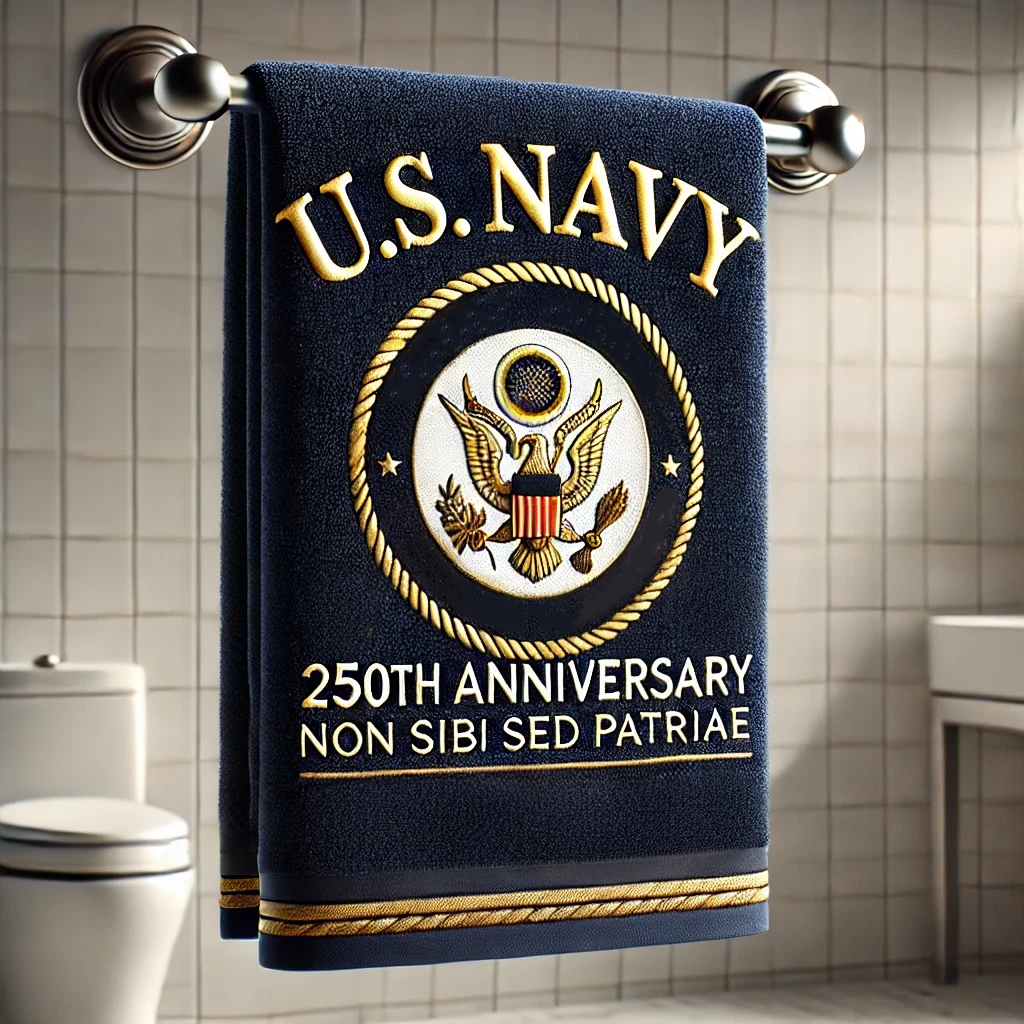 250th Anniversary Military Commemorative Towel