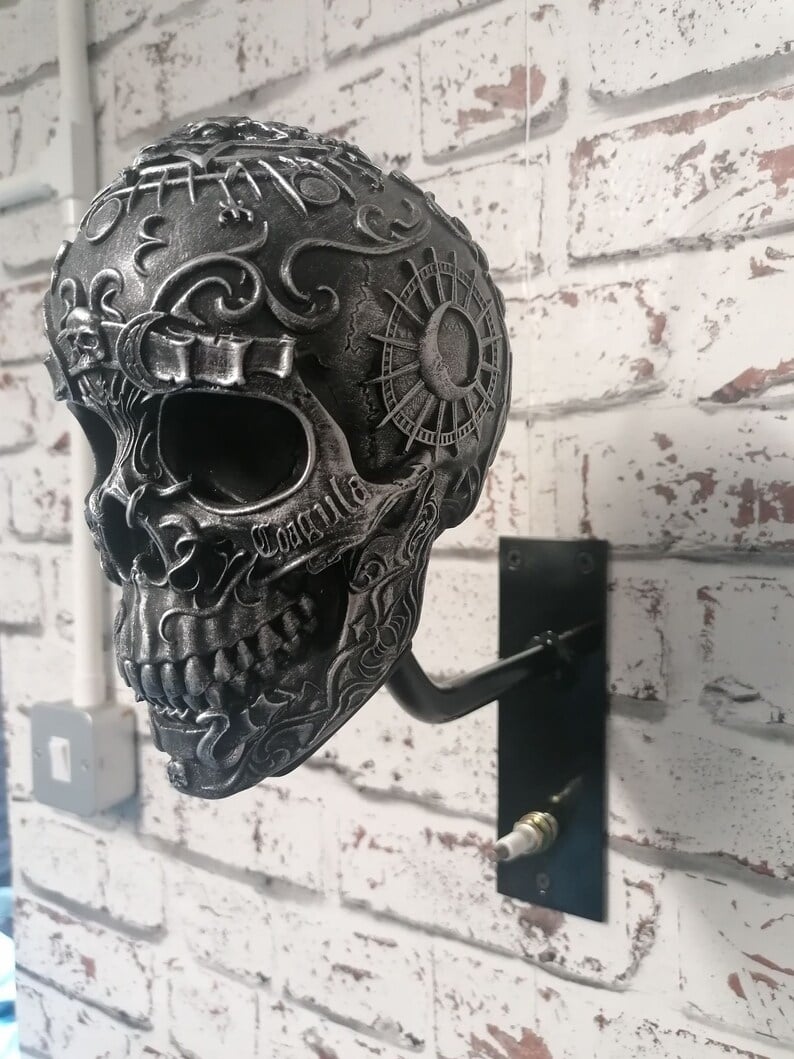 Skeleton Motorcycle Helmet