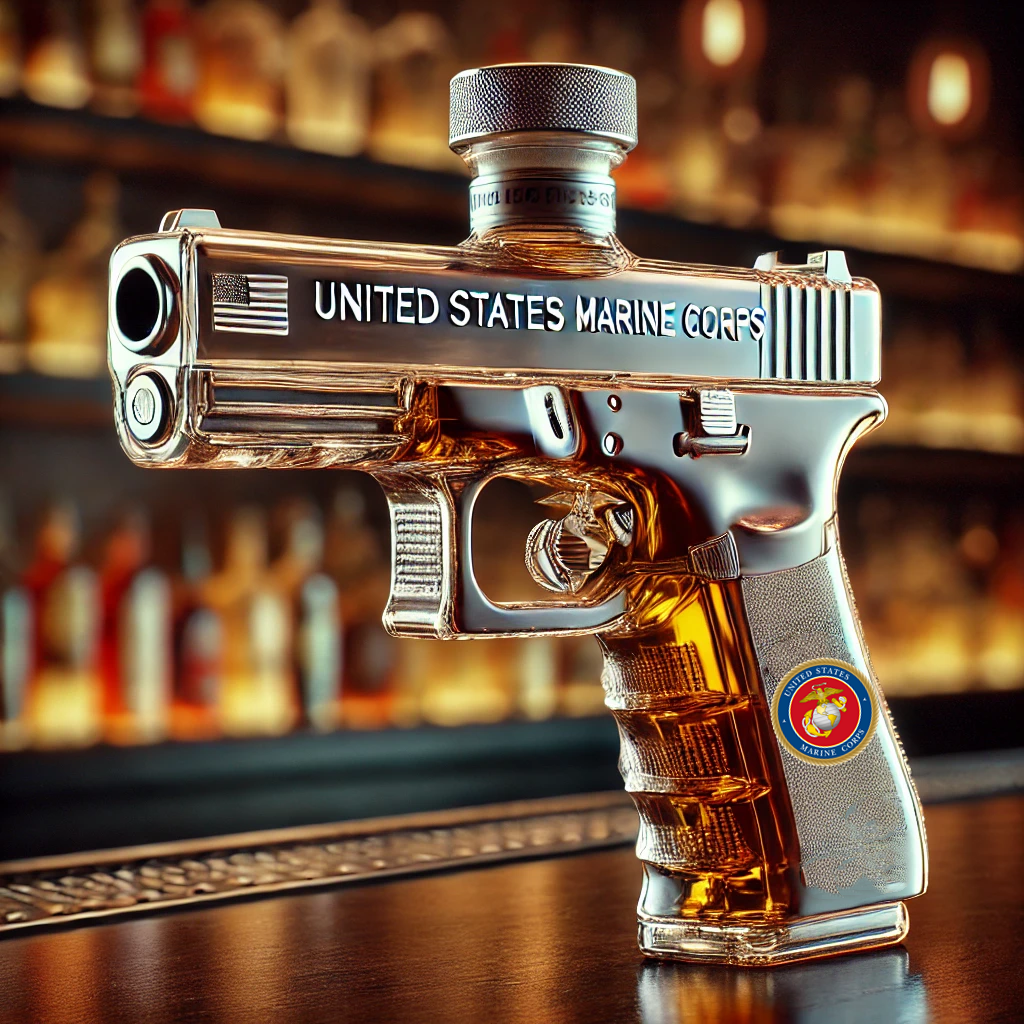 Soldier Glock 19  bottle