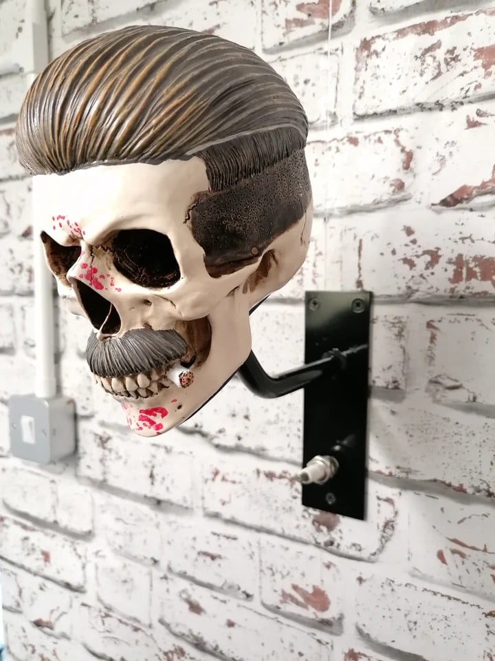 Skeleton Motorcycle Helmet