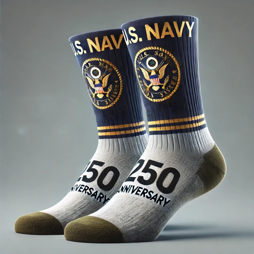 250th Anniversary Military Socks