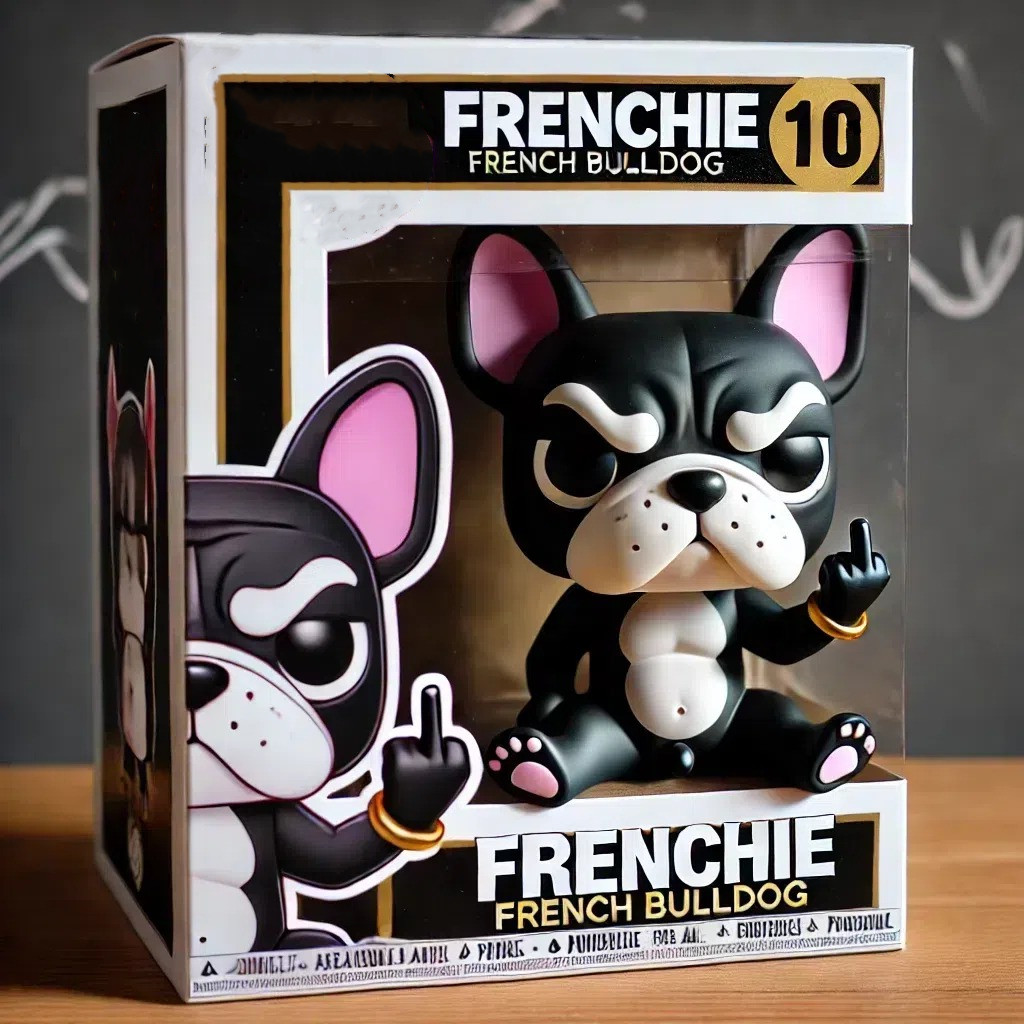 POP！Funny Bulldog Doll