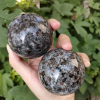 100% Handmade Natural Yooperlite Fire Ball - Buy 2 Free Shipping