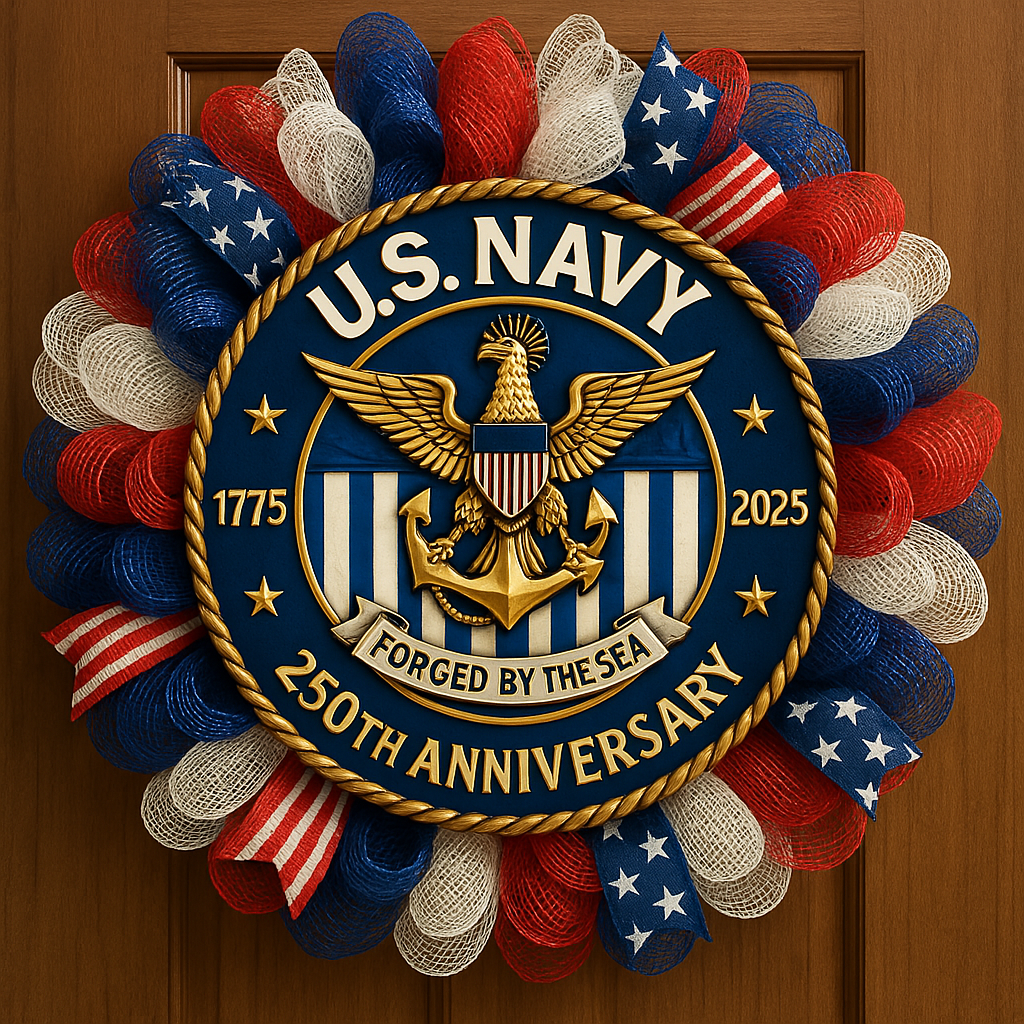 250th Anniversary Military Memorial Wreath