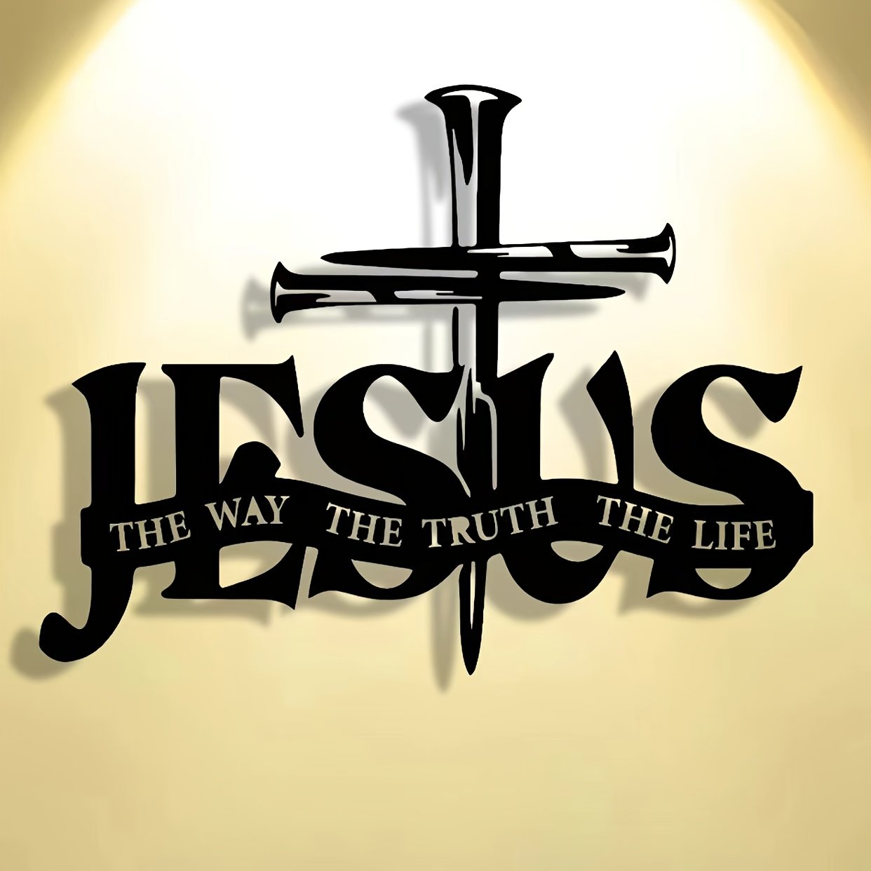 (🎁Last Day 49% OFF)🔥Jesus & Cross Design Wall Art