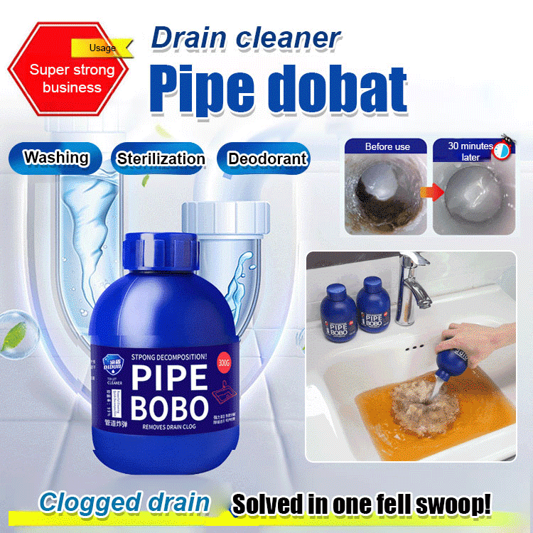  Fire Your Plumber! Japan's #1 Heavy-Duty Drain Declogger & Deodorizer –Dissolves Hair & Grease in Seconds 🛑💰If ineffective, we offer a tenfold refund