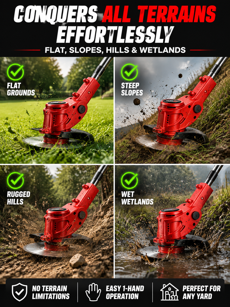 🚀5X Faster Yard Care!🔥 2026 Space-Grade Folding Electric Mower — Clear 1,000 Sq. Ft. in 3 Mins! Ultra-Quiet, Zero Back Pain & No Monthly Maintenance