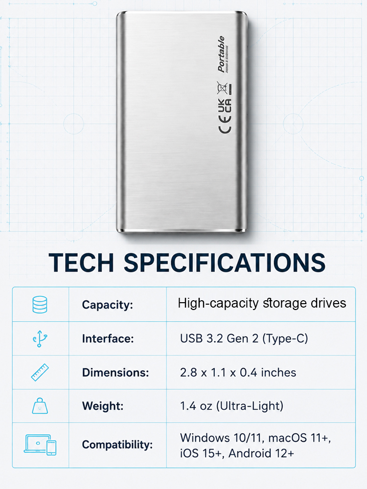 ⚡️ Holds 5,000 movies & transfers three 4K movies in 1 second! Get this German pro SSD for the price of a beer! 🏆   