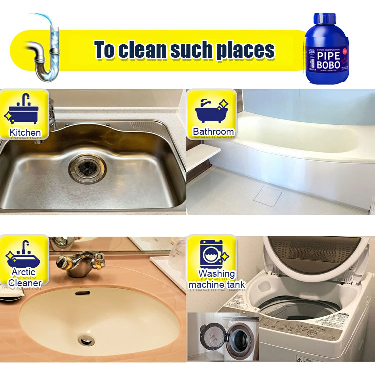  Fire Your Plumber! Japan's #1 Heavy-Duty Drain Declogger & Deodorizer –Dissolves Hair & Grease in Seconds 🛑💰If ineffective, we offer a tenfold refund