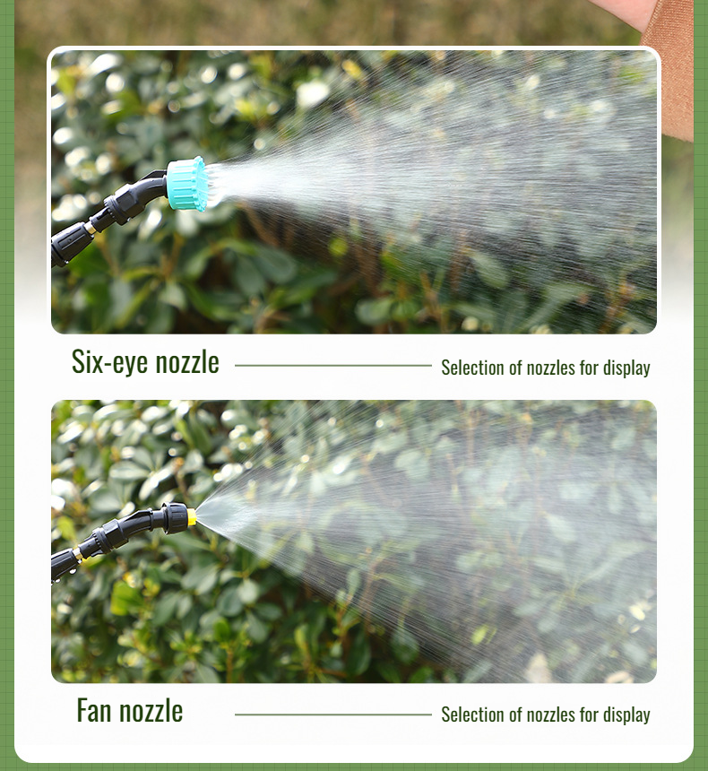 Gardening tool for spraying pesticides