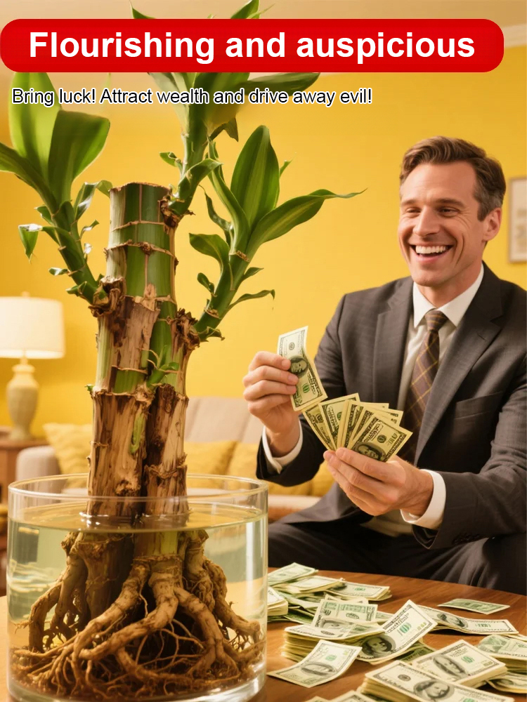 🌿Brazilian Lucky Tree【Natural toxin filter】Only needs water to survive💧