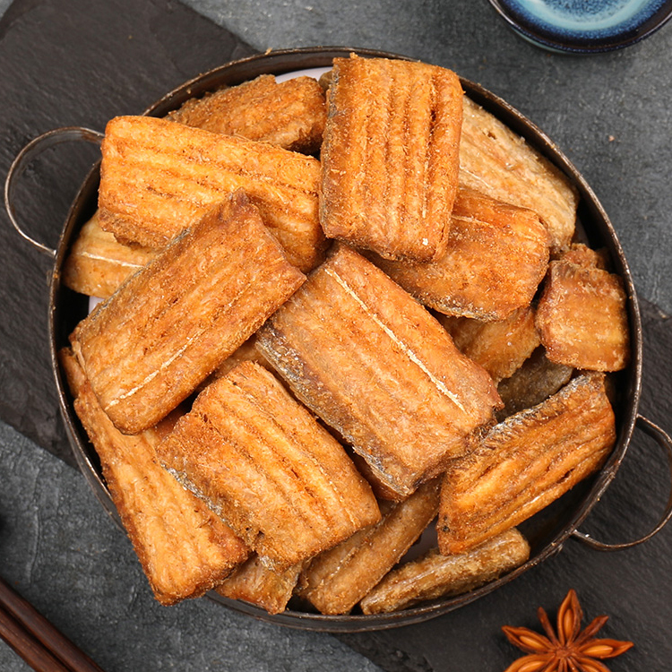[140-Count/Box]Ready-to-eat savory crispy fried hairtail snacks ❤ Non-fried, low-calorie