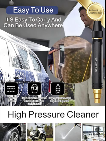 【🔥TikTok Viral Hit! 🔥】Developed by Top US Universities! Turn Your Ordinary Hose into a 50-Meter Powerful Pressure Washer Instantly