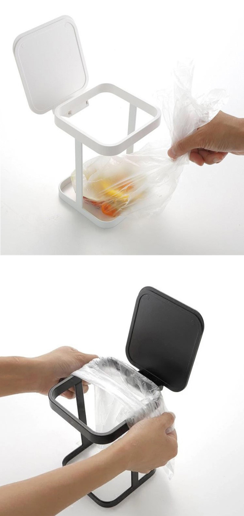 Creative small size trash can for living room table