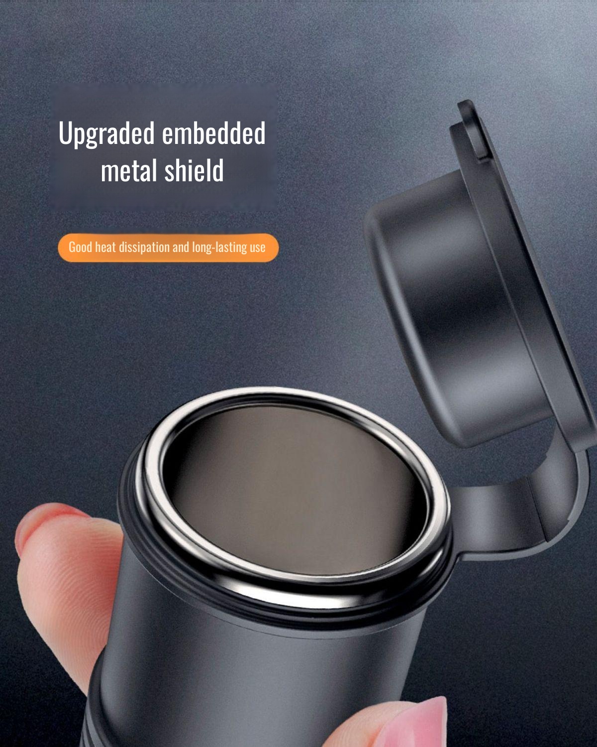 Car cigarette lighter extension line for dash cams and coolers