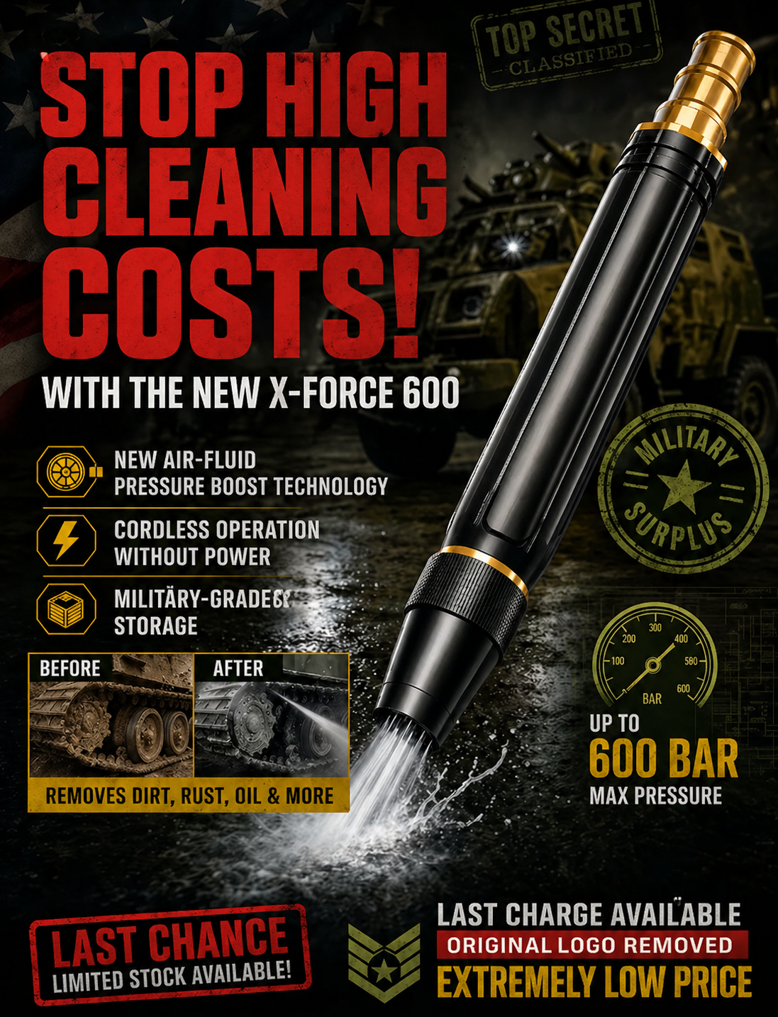 【🔥TikTok Viral Hit! 🔥】Developed by Top US Universities! Turn Your Ordinary Hose into a 50-Meter Powerful Pressure Washer Instantly
