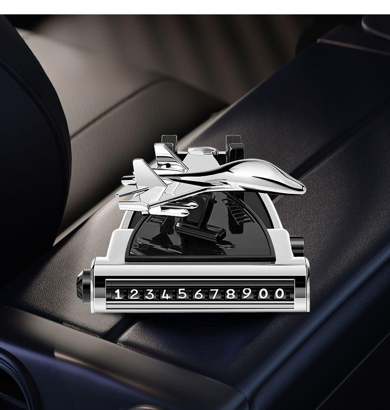 Modern automotive gadget for parking and phone holding