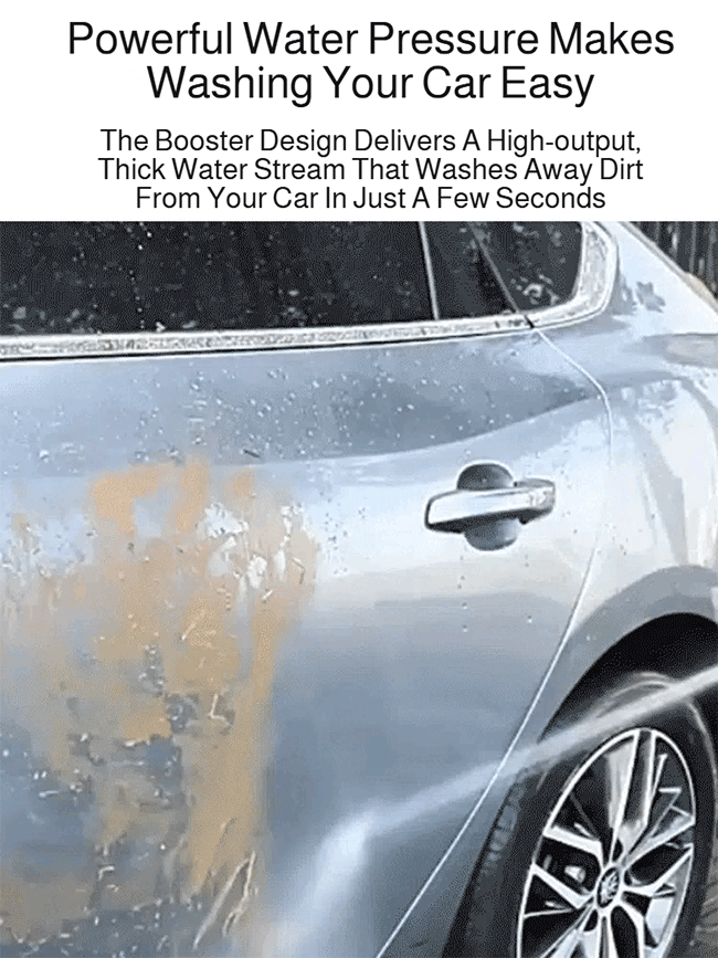 【🔥TikTok Viral Hit! 🔥】Developed by Top US Universities! Turn Your Ordinary Hose into a 50-Meter Powerful Pressure Washer Instantly