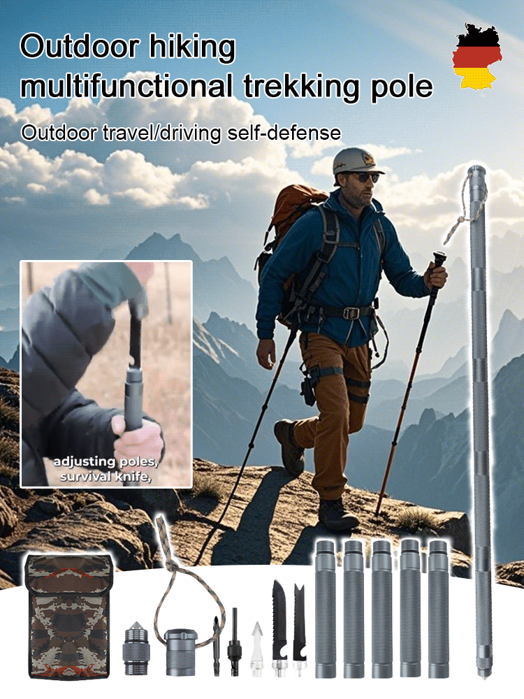 【✨Germany's top outdoor brand's best-selling 7-in-1 ultimate survival tool】50% off anniversary sale, limited to 99 items!💥