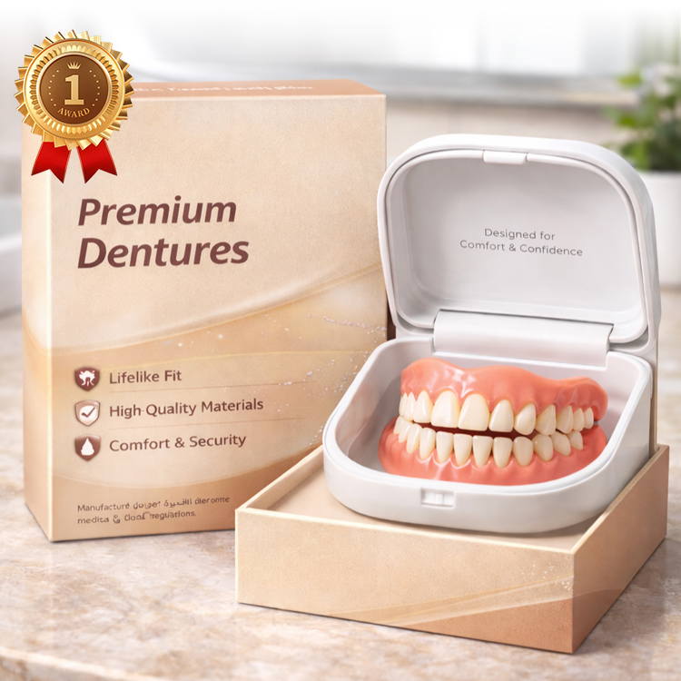 【International Zertifiziert】​​Regain Your Smile with Dentures | Ohne Zahnarzt-Besuch | 10-fache Geld-zurück-Garantie ✨