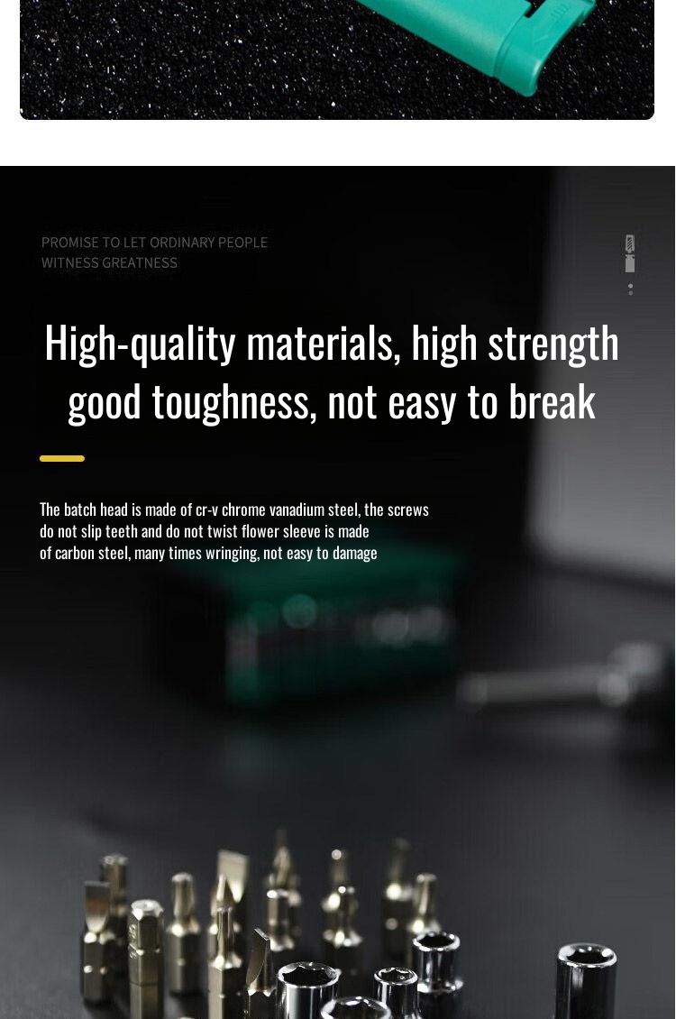 easy-to-use ratchet mechanism screwdriver