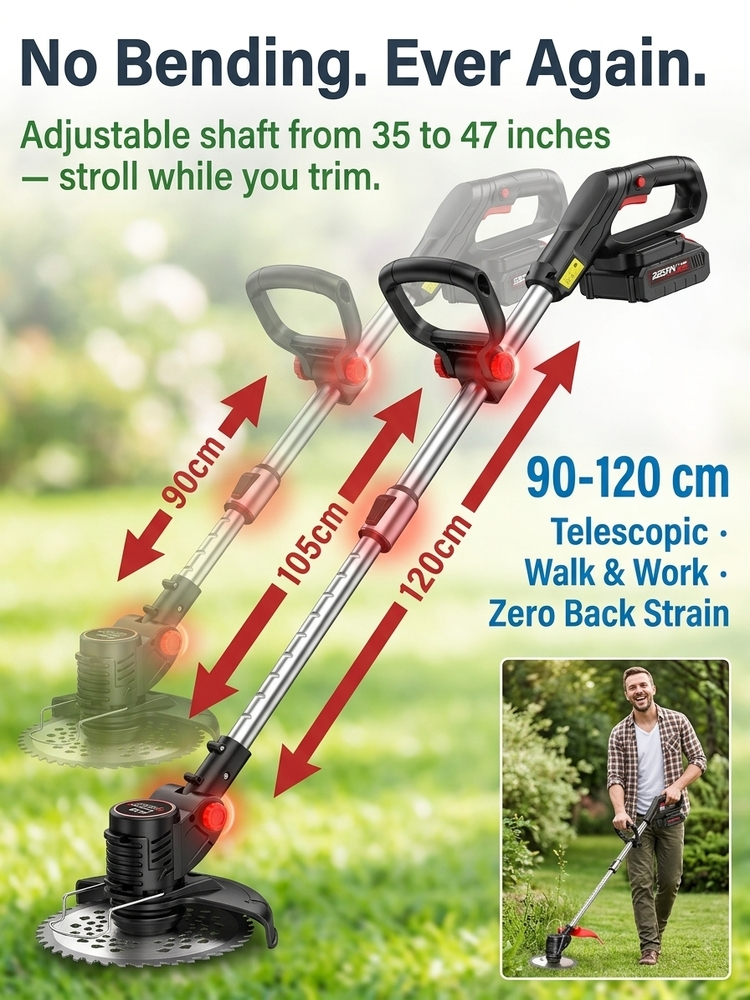 🚀5X Faster Yard Care!🔥 2026 Space-Grade Folding Electric Mower — Clear 1,000 Sq. Ft. in 3 Mins! Ultra-Quiet, Zero Back Pain & No Monthly Maintenance
