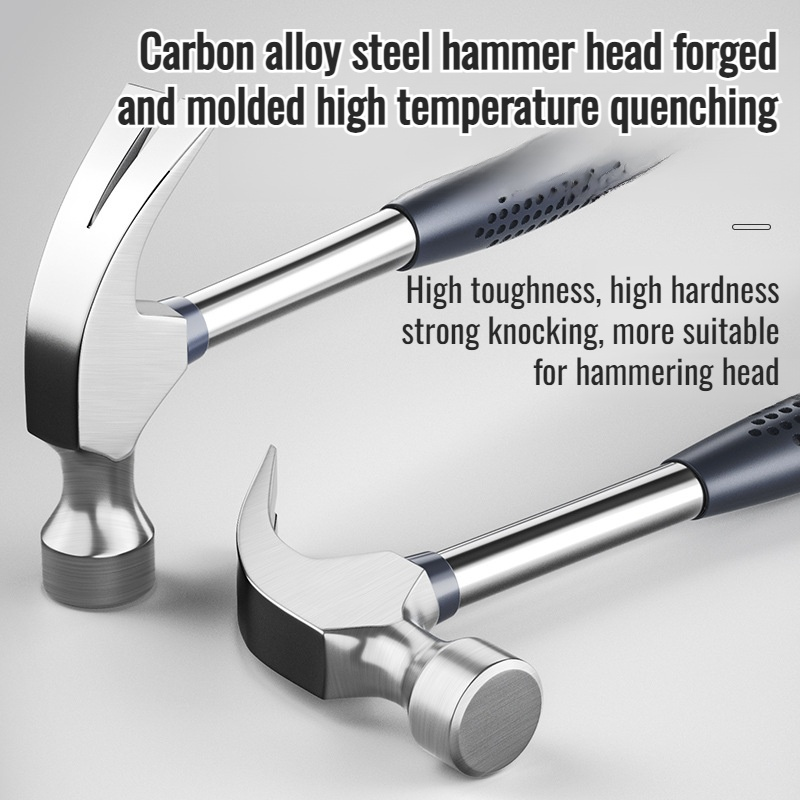 Household Round Head Hammer With AntiSkid Handle