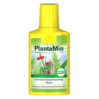 PlantaMin Universaldünger - flüssiger Eisen-Intensivdünger für prächtige und gesunde Wasserpflanzen im Aquarium, monatliche Anwendung, 100 ml