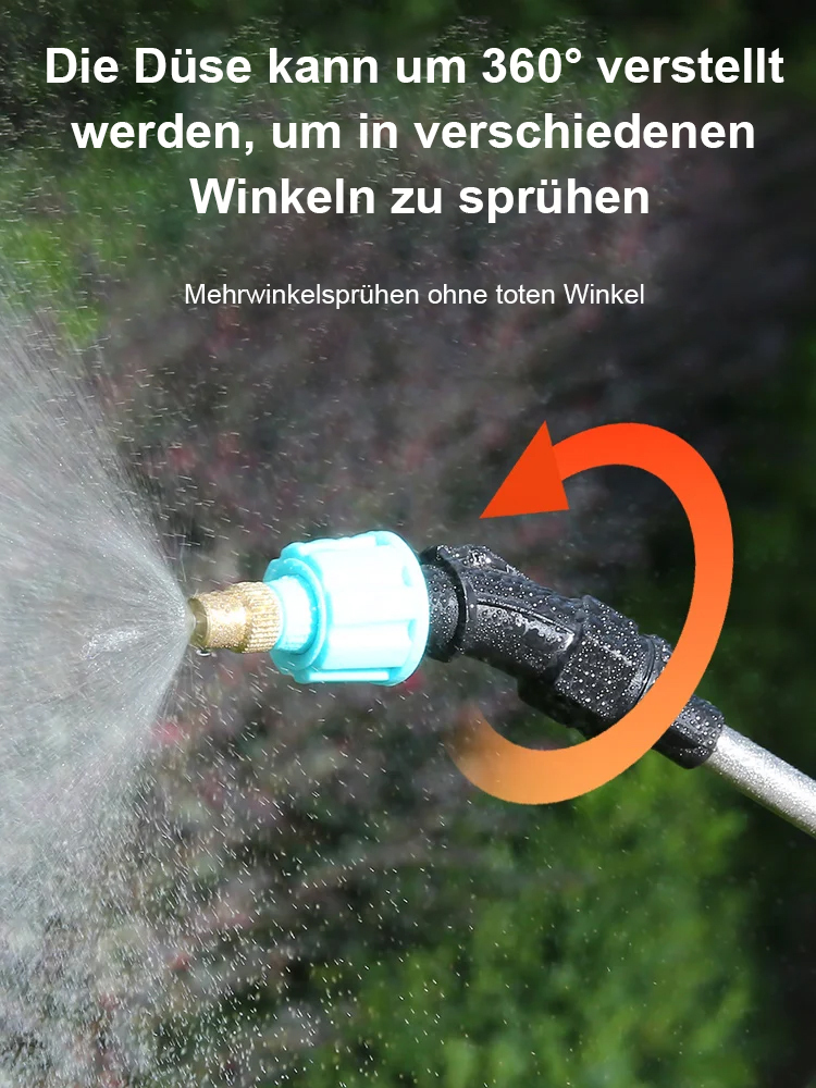 【9L Großes Fassungsvermögen】Elektrischer Rucksack-Sprühgerät👍Kein Tropfen oder Auslaufen