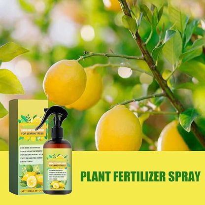 Liquid Fertilizer, Concentrated Growth Spray Lemon Trees, 1.93x6.22in Professional Mist Formula, Enhances Leaf Health and Root Development, Ideal for Thriving Citrus Plants