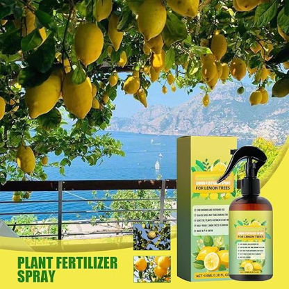 Liquid Fertilizer, Concentrated Growth Spray Lemon Trees, 1.93x6.22in Professional Mist Formula, Enhances Leaf Health and Root Development, Ideal for Thriving Citrus Plants