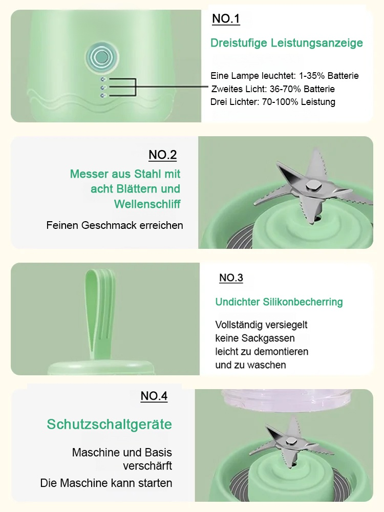kleiner Entsafterbecher