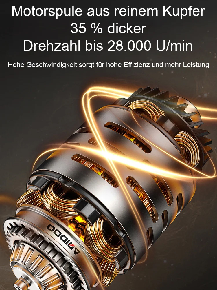 [Intelligente Digitalanzeige] Der All-in-One Kabellose High-Speed Winkelschleifer