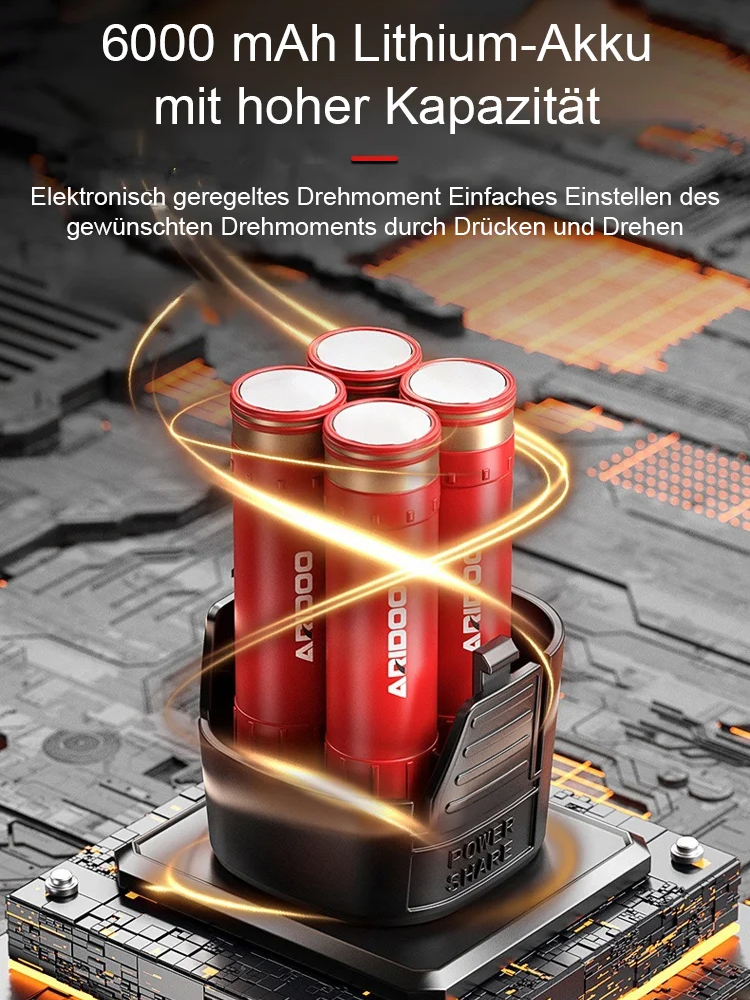 [Intelligente Digitalanzeige] Der All-in-One Kabellose High-Speed Winkelschleifer