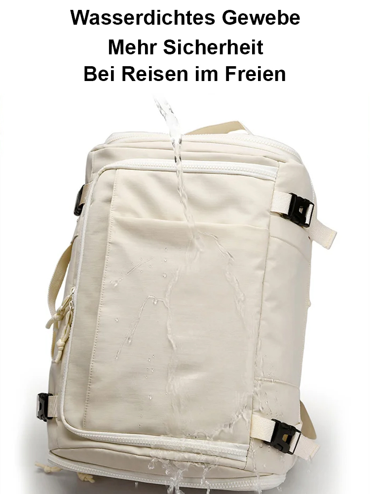 【Die ganze Welt passt hinein】Kofferartiger, großer Kapazitätsreisrucksack