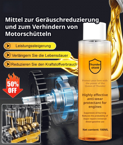 Hochwirksames Verschleißschutz- und Schutzmittel für Motoren