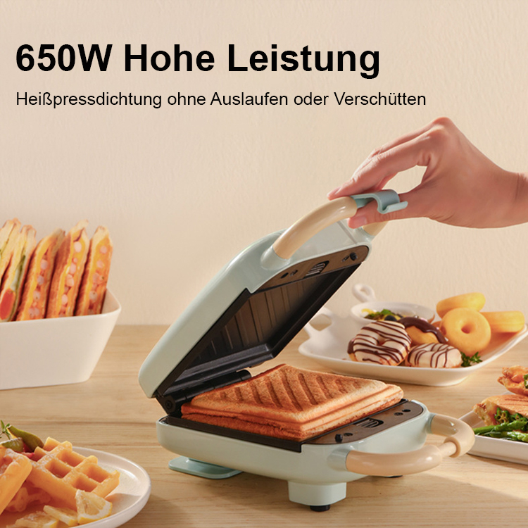 3-in-1 Leichter Multifunktions-Sandwichmaker