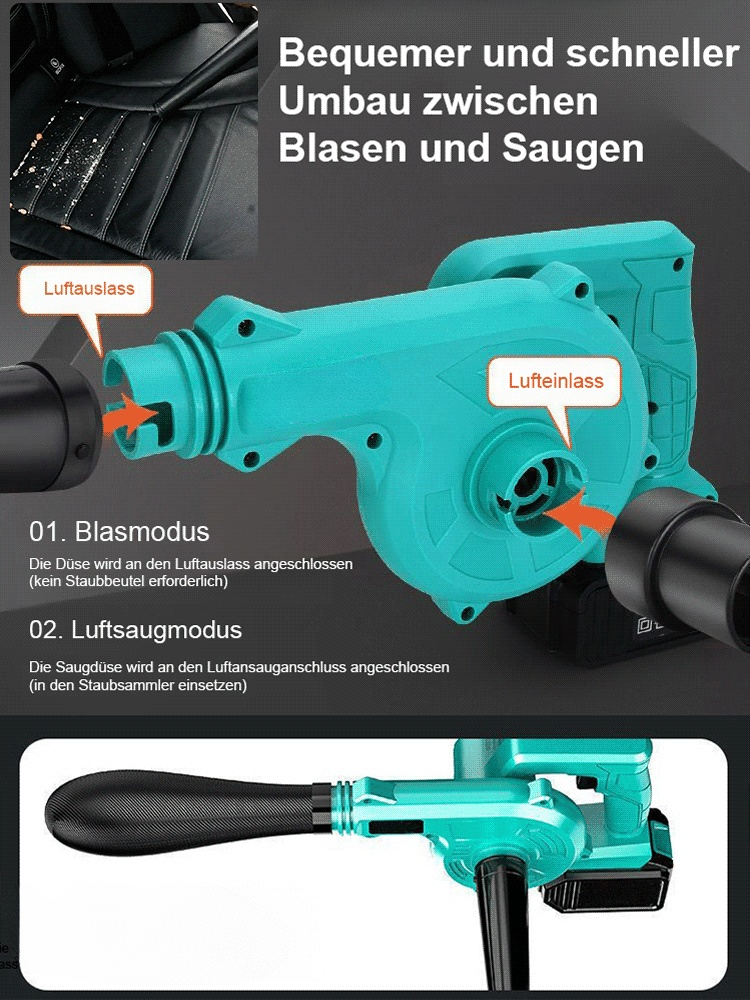 Hochleistungs-Lithium-Batteriegebläse