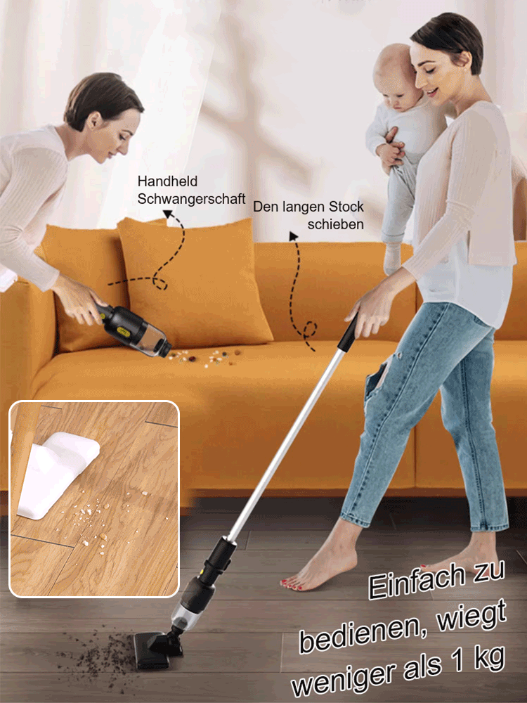 Leistungsstarker kabelloser 3-in-1-Staubsauger für Haus und Auto