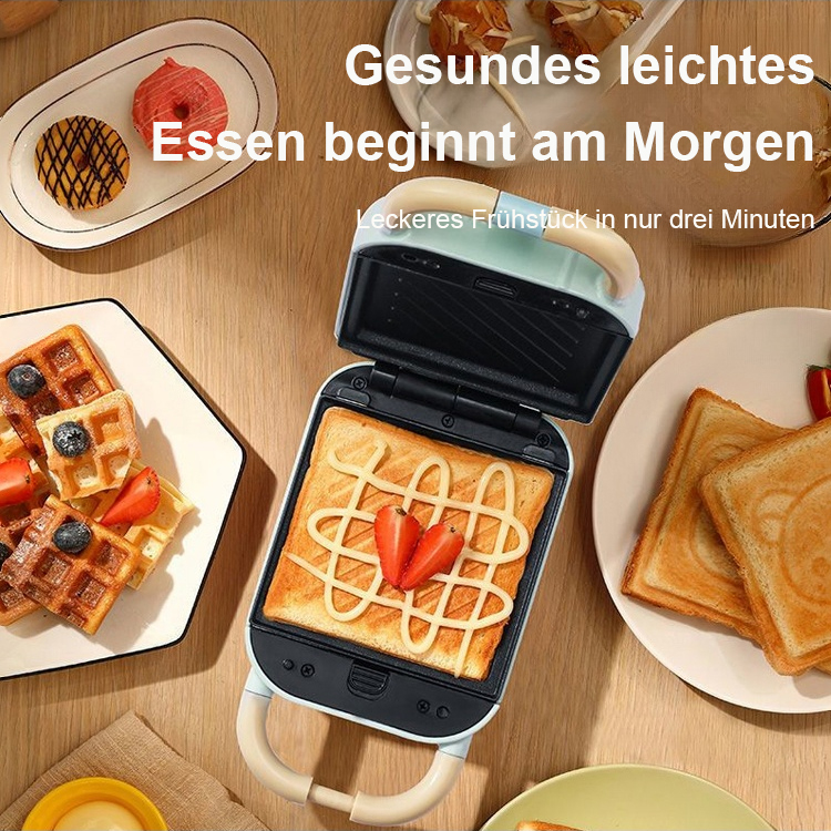 3-in-1 Leichter Multifunktions-Sandwichmaker