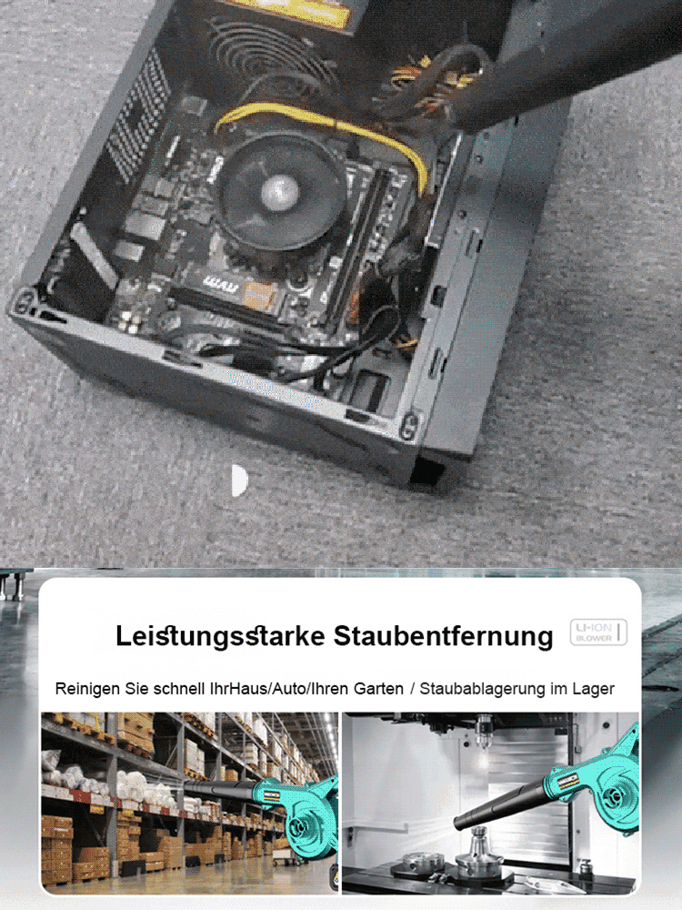 Hochleistungs-Lithium-Batteriegebläse