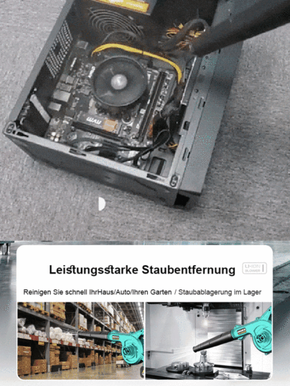 Hochleistungs-Lithium-Batteriegebläse