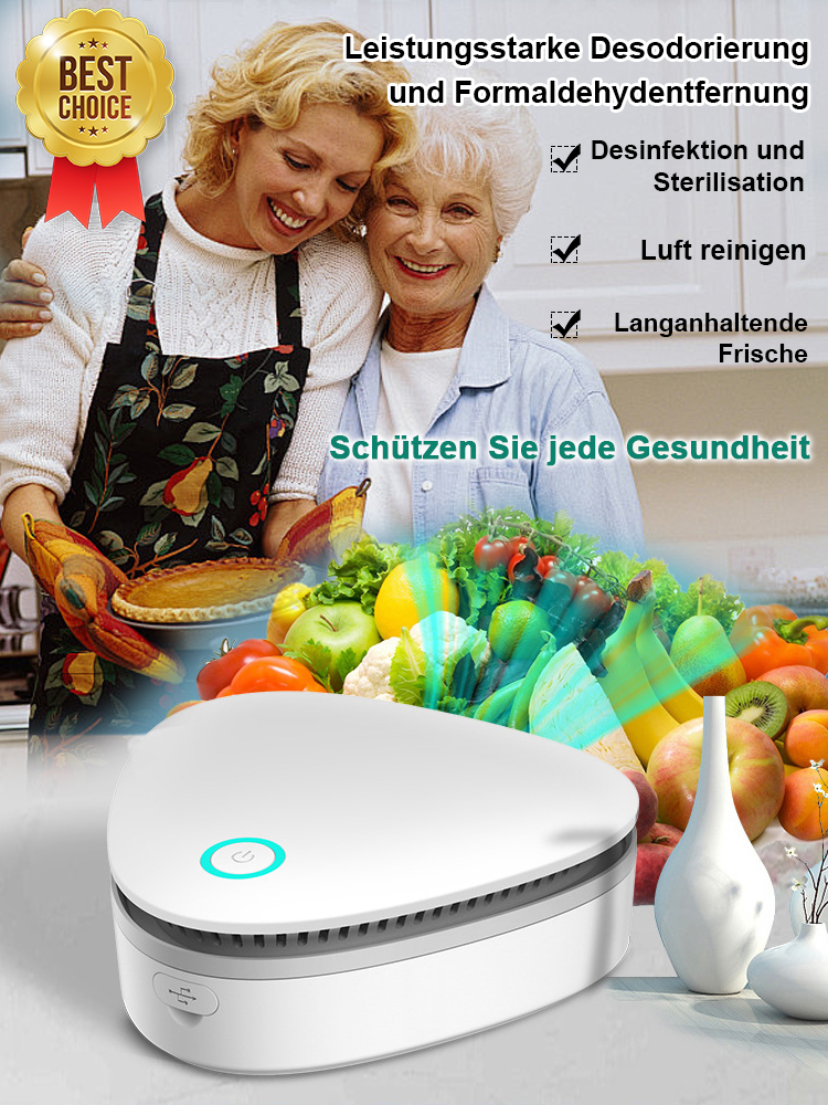Negativ-Ionen-Ozon-Luftreiniger