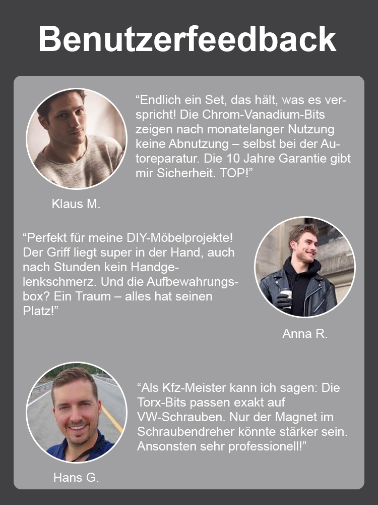 35-teiliges Präzisions-Schraubendreher-Set für DIY-Enthusiasten - Automatischer Stopp, starke Magnetfunktion.