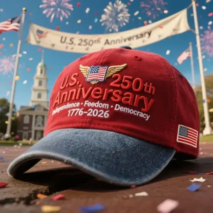 Eagle & Liberty – United States 250th Anniversary Hat