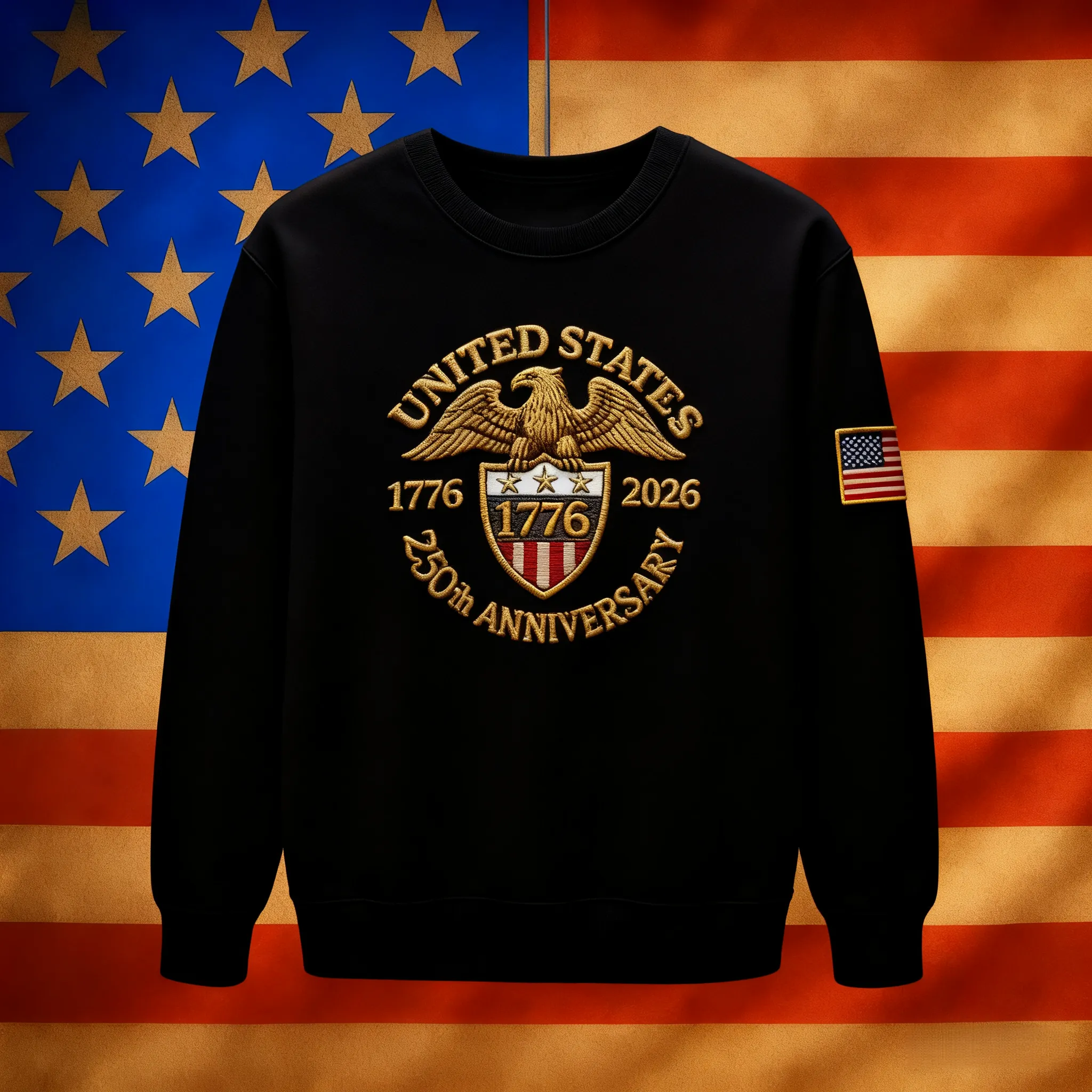 🦅🇺🇸 United States 250th Anniversary Commemorative Sweatshirt