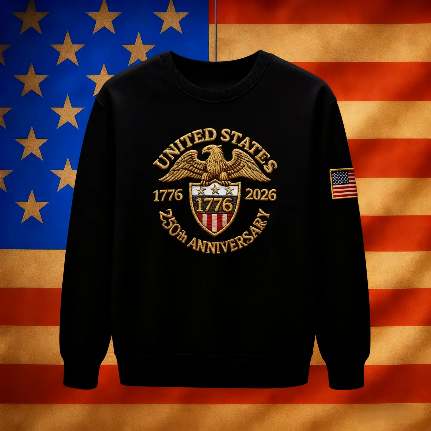 🦅🇺🇸 United States 250th Anniversary Commemorative Sweatshirt
