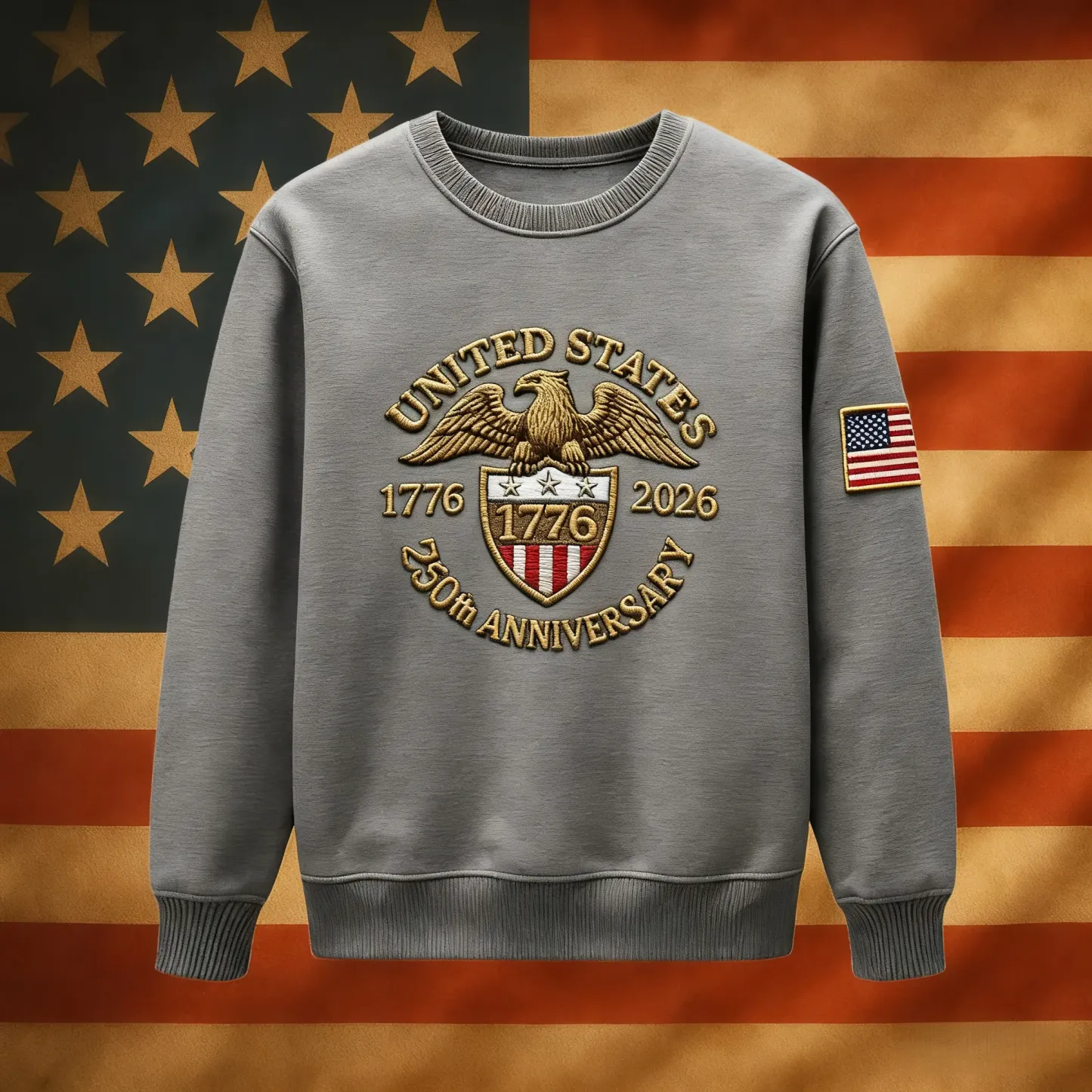 🦅🇺🇸 United States 250th Anniversary Commemorative Sweatshirt
