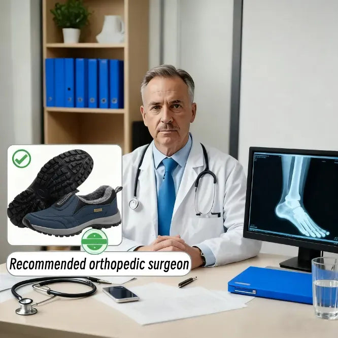 🔥Top Pick 2025🔥 Ergonomic Winter Footwear for Everyday Walking Comfort