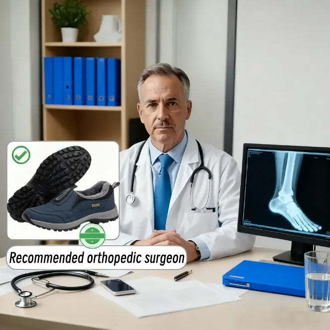 🔥Top Pick 2025🔥 Ergonomic Winter Footwear for Everyday Walking Comfort